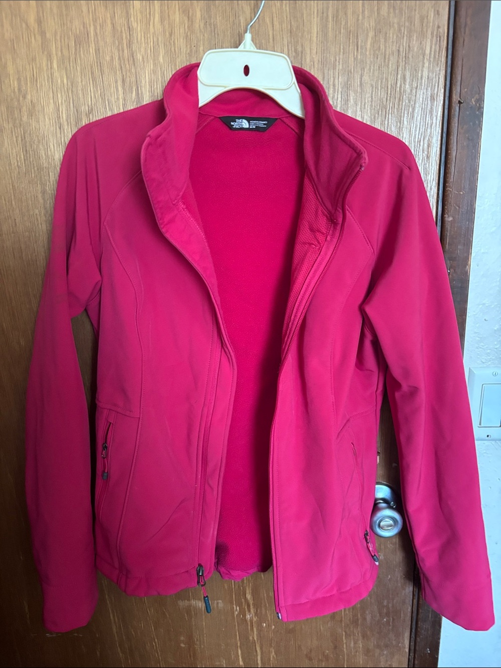The North Face Women's Raspberry Pink Softshell Jacket